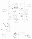 Fuel Pumps Carburetor Diagram and Parts List for 542477-0116-E1  Briggs and Stratton Engine